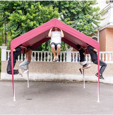 Night Market Stall Internet Celebrity Tent Courtyard Outdoor Foldable Advertising Rainproof Sunshade Four-Corner Umbrella Parking Shed