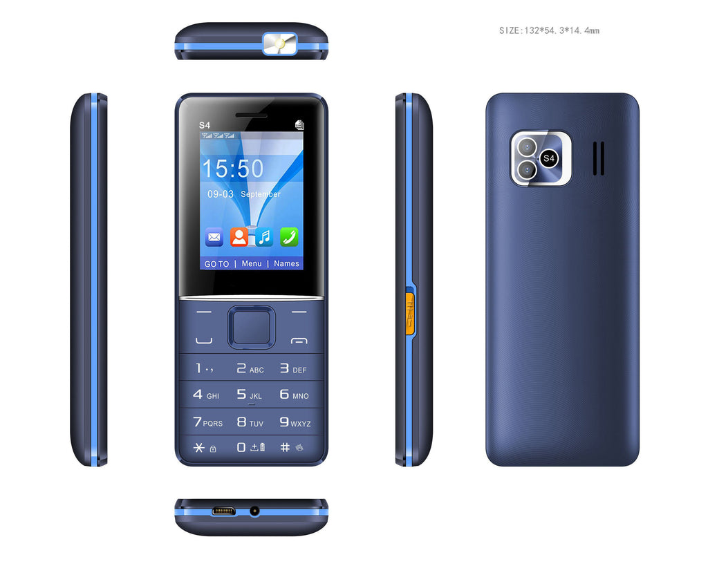 4754Private Model Feature Phone with Buttons, Straight Design for Students and Seniors2.44Ultra-long Battery Life Wholesale