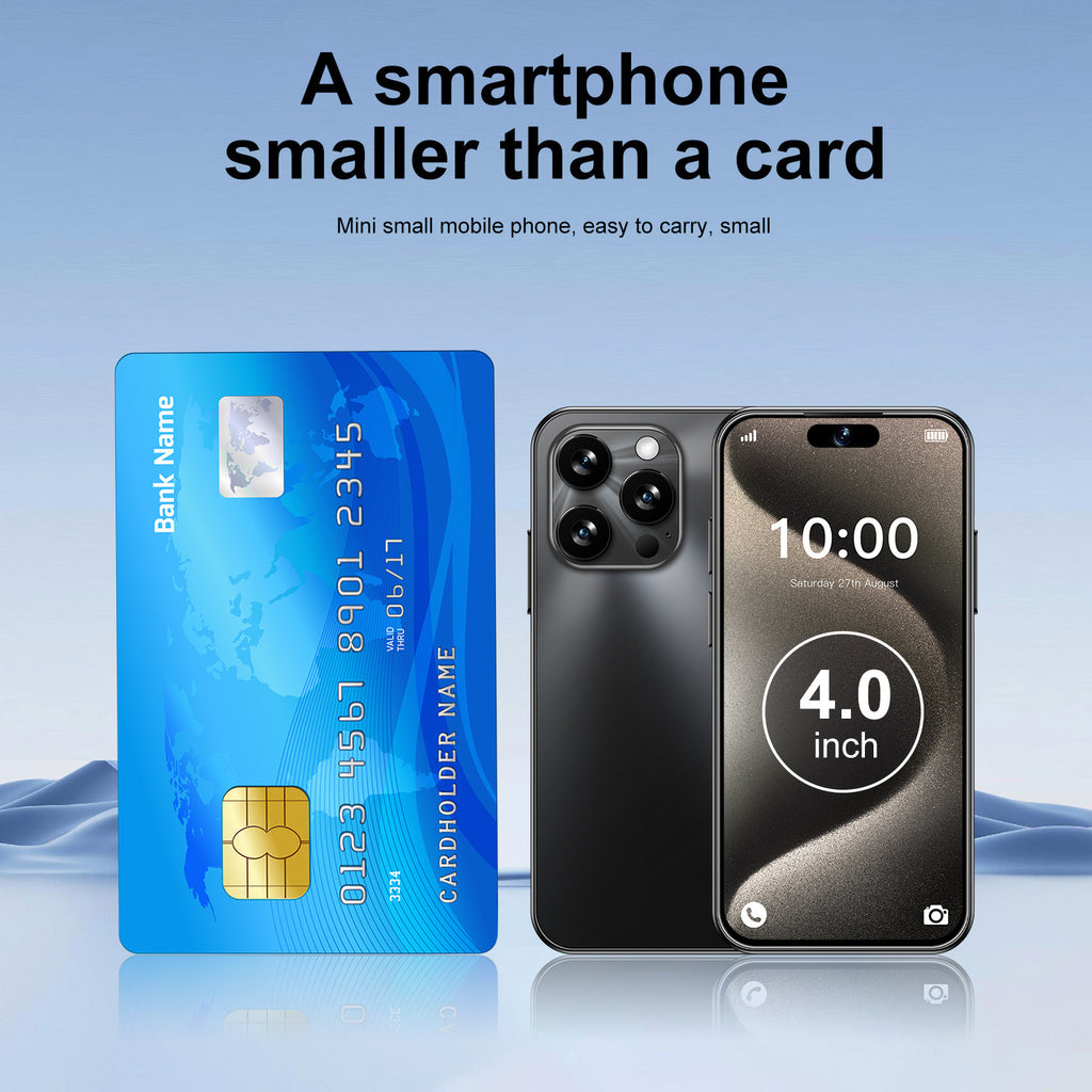 Hot Sale XS16Mini Mobile Phone4+64G Ultra-Small Pocket Android Smartphone Google Phone Hot Sale