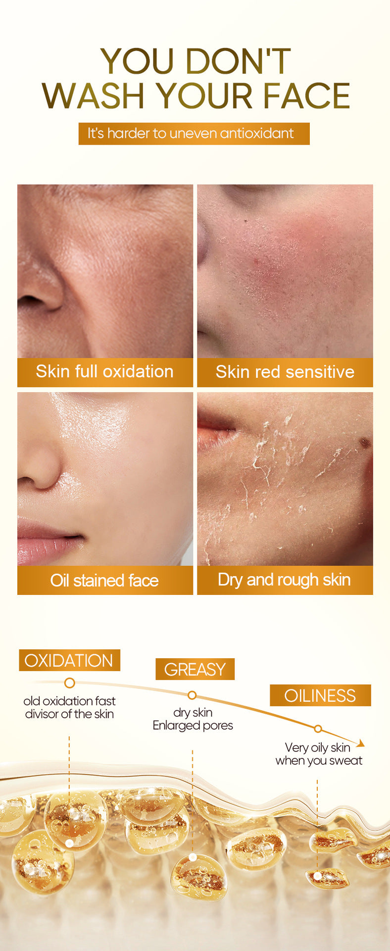 Turmeric Antioxidant Cleanser BIOAOUA Facial Cleansing Cleanser Cross-Border Foreign Trade Wholesale