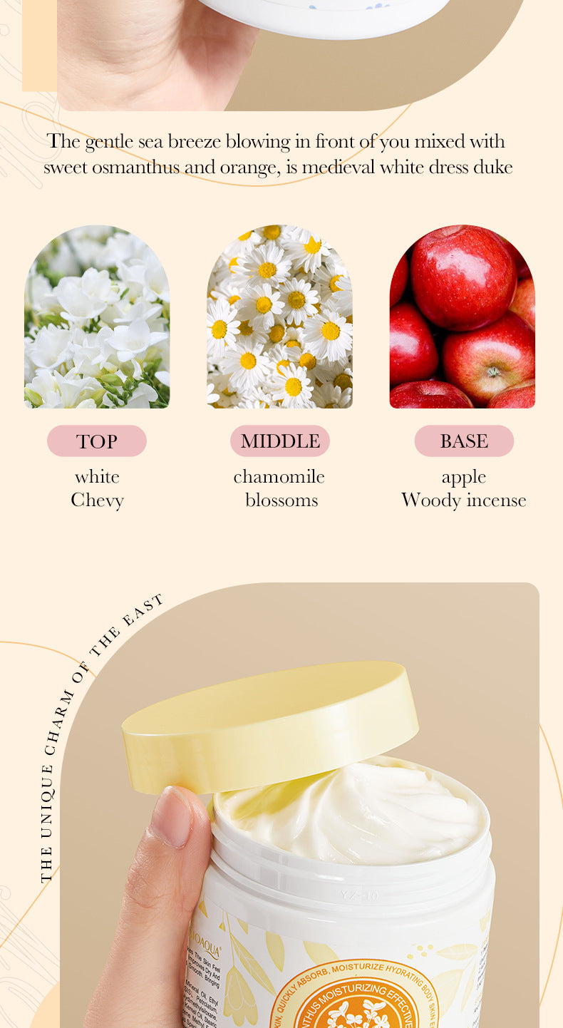 Floral Body Lotion BIOAOUA Rose Moisturizing Osmanthus Moisturizing Lotion Cross-Border Foreign Trade Wholesale