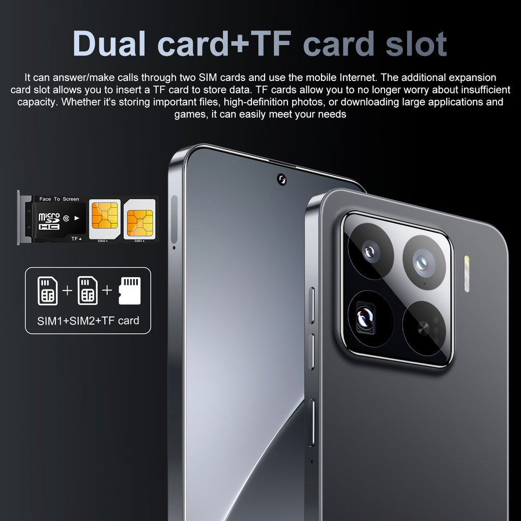 Popular M15 Pro Android Smartphone16+1T Factory Direct Sales Mobile Phone Available