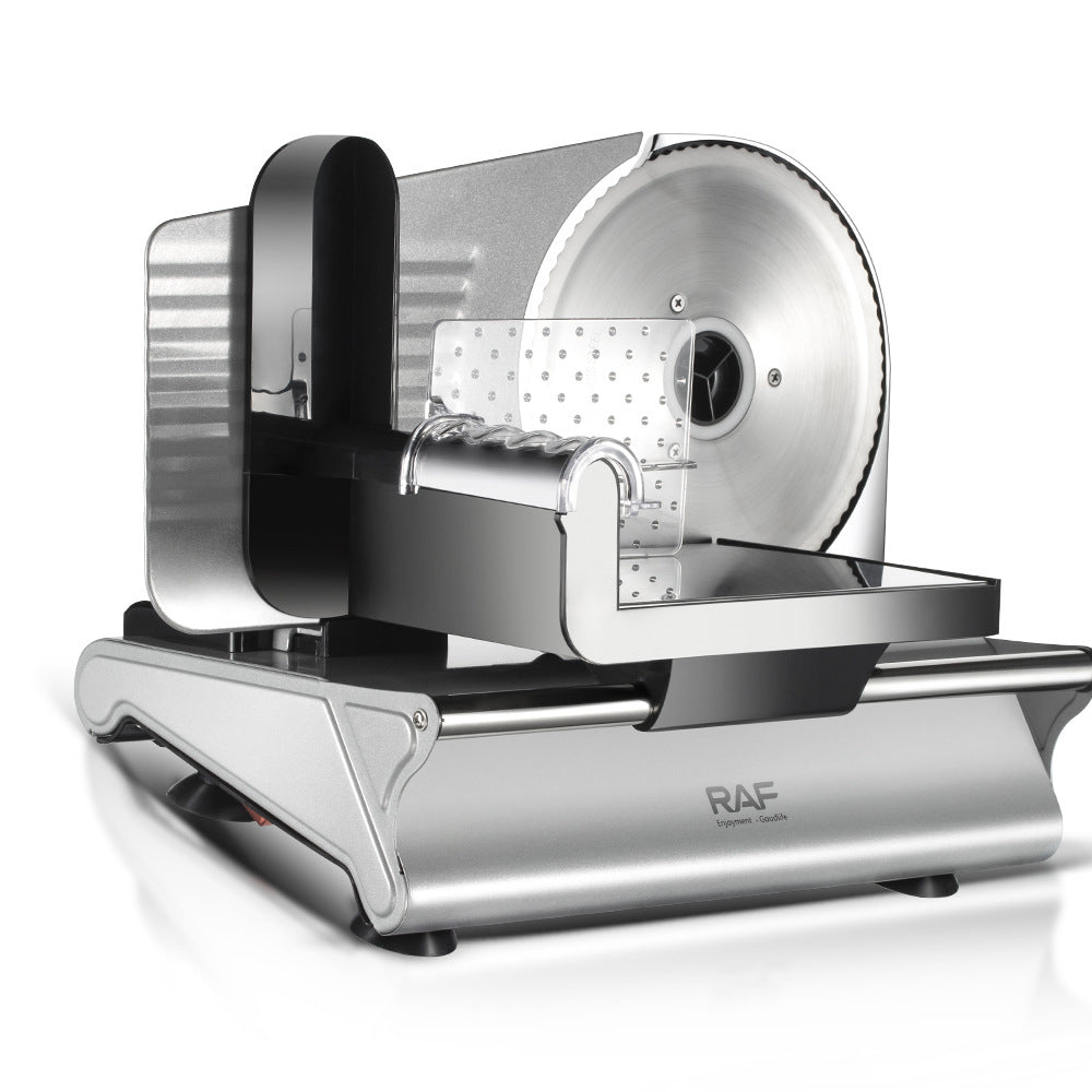 【】Electric Slicer Stainless Steel Meat Slicer Sliced Sausage Household Multifunctional   R8800