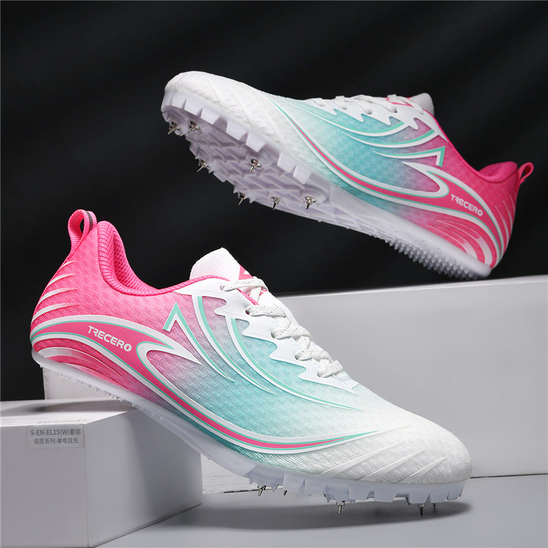 Student Spiked Shoes for Track and Field Short Distance Running Sports100Mikao Competition Special Spike Shoes for Men and Women Sports Shoes