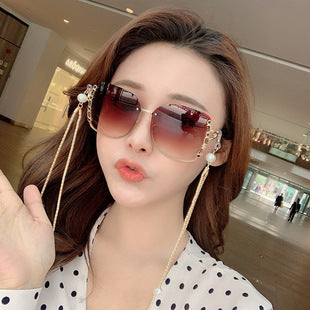 Vintage Cat Eye Sunglasses for Women Fashion Trend Oval Small Frame Sunglasses Sun Protection Glasses sunglasses