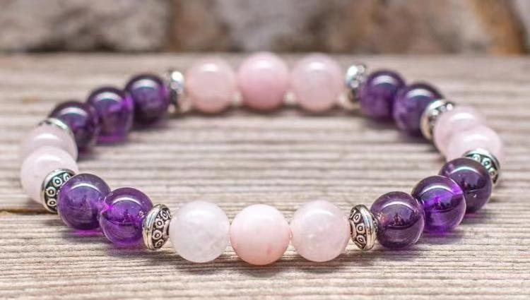 Tiger Eye Elastic Bracelet Adjustable Colorful Beaded Handmade Wrapped Bracelet Volcanic Double Row Woven Bracelet