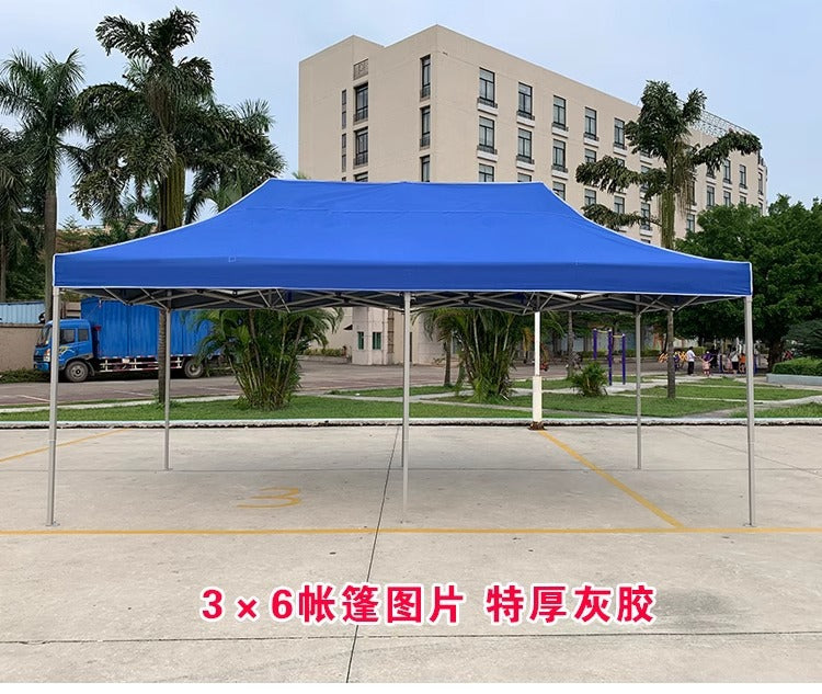 Four-corner Stall Tent Top Cloth3x3Mite Thick Khaki Rainproof Fabric Outdoor Sunshade Thickened Awning Tarp