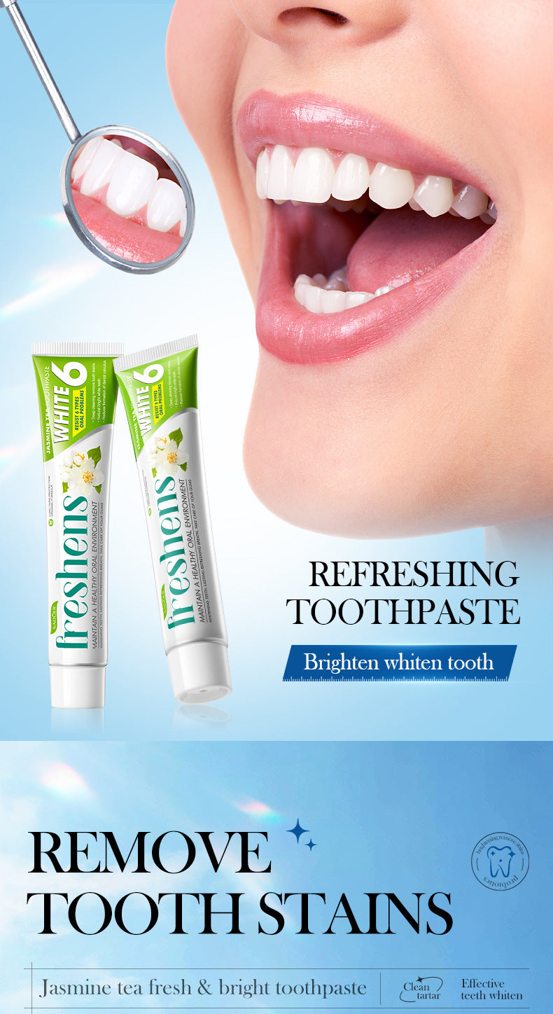 Full English Plant Fruit Probiotic Toothpaste SADOER Oral Whitening Teeth Gum Care Toothpaste  Wholesale