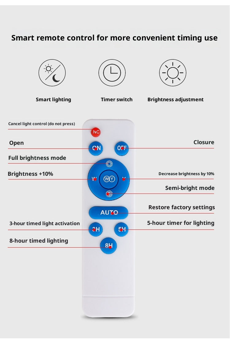 Solar Outdoor Garden & Road Lights IP65 Waterproof LED High Pole Mount with Aluminum Construction
