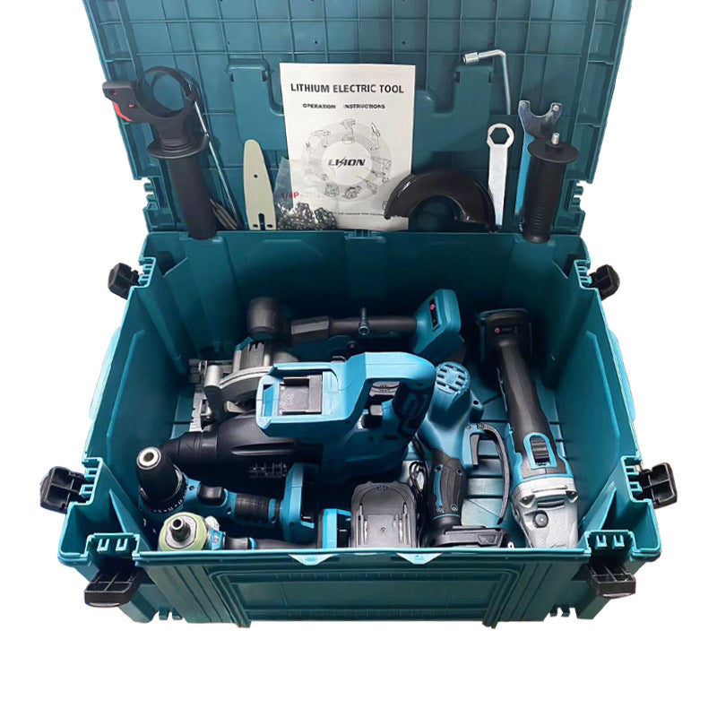 Hot Sale MT6Set of Lithium Battery Power Tools for Home and Woodworking, Factory Direct Sale, Large Volume, Great Price