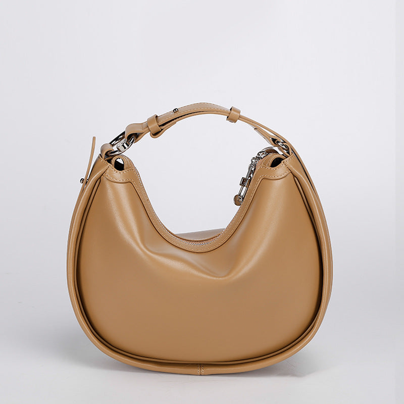 Niche Design Crescent Bag Style Underarm Bag2024New Simple Versatile Fashion Single Shoulder Crossbody Bag