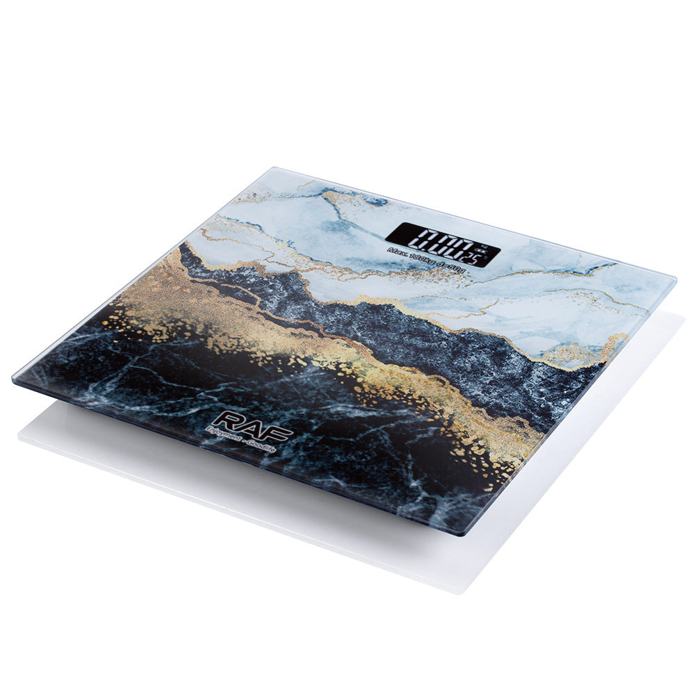 RA  Body Fat Scale Home Use Body Scale LCD Display Body Fat Scale Rechargeable Smart Electronic Scale Weight Scale