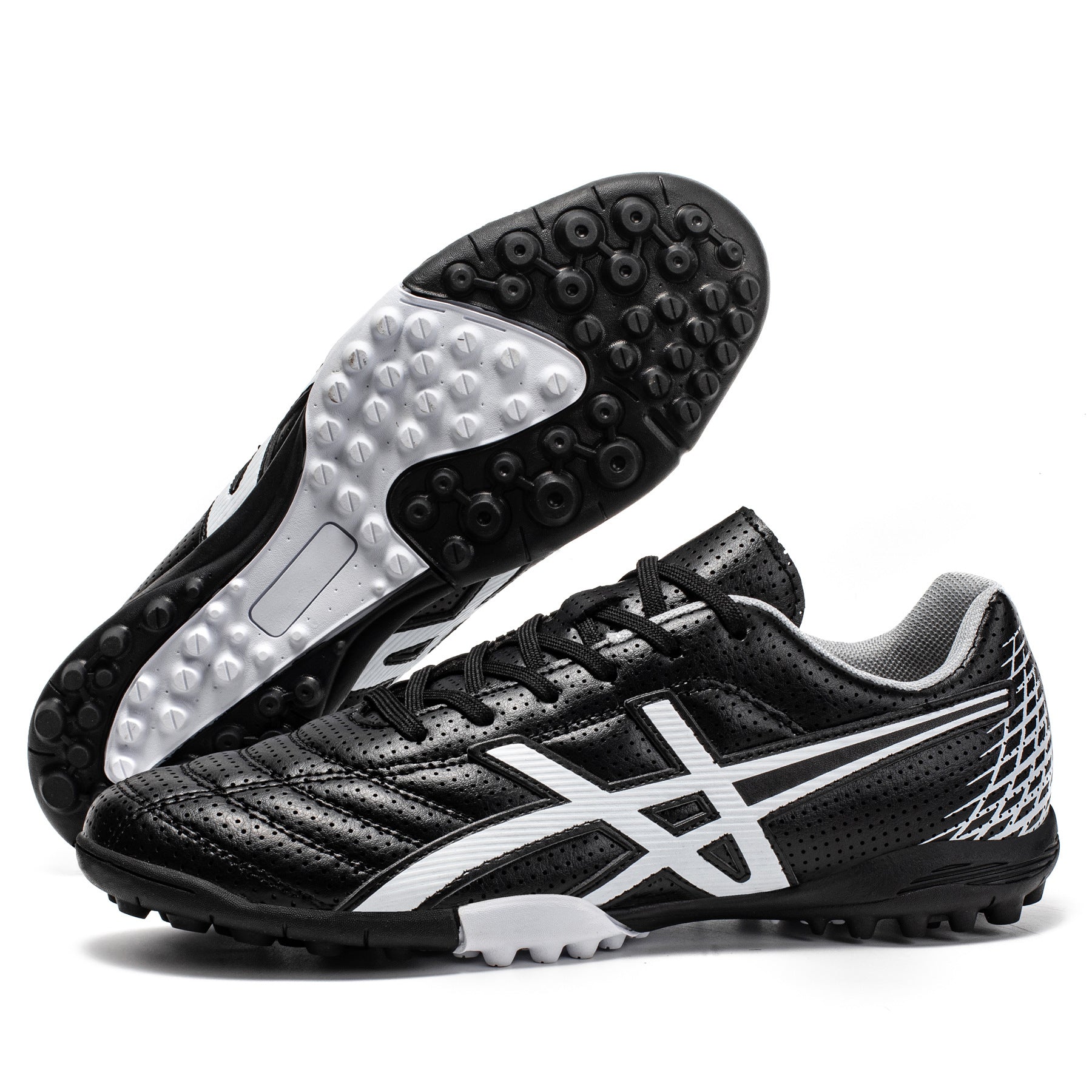 Low-top Soccer Shoes tf Artificial Turf Soccer Shoes for Men and Women, Student Training Shoes AG Spike