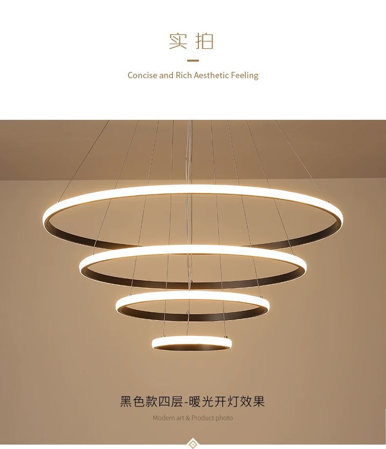 Zhongshan Lighting Wholesale LED Ceiling Lamp Bedroom Dining Room Lamp Minimalist Modern Creative Lighting Nordic Bar Pendant Light