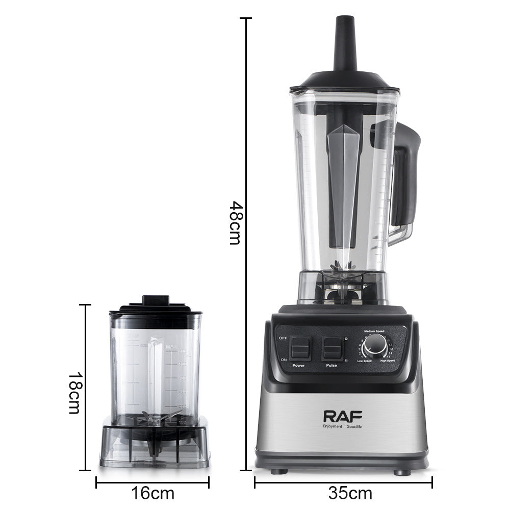 RAF European Standard Portable Juicer Household Blender Juicer Juice Machine Grinder1.5L2855