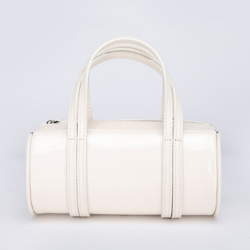 Korean Style Underarm Bag for Women, New Versatile Single Shoulder Fashionable High-End Korean Version Casual Soft Handheld Cylindrical Women's Bag