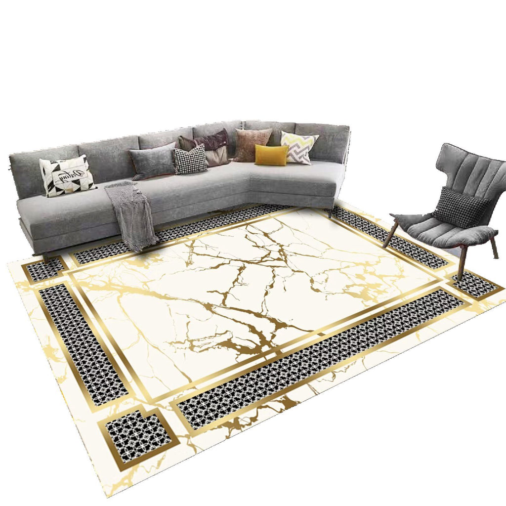 Light Luxury Living Room Carpet Sofa Coffee Table Full Carpet Home Bedroom Gray Series Dirty Resistant Mat Tapis carpet