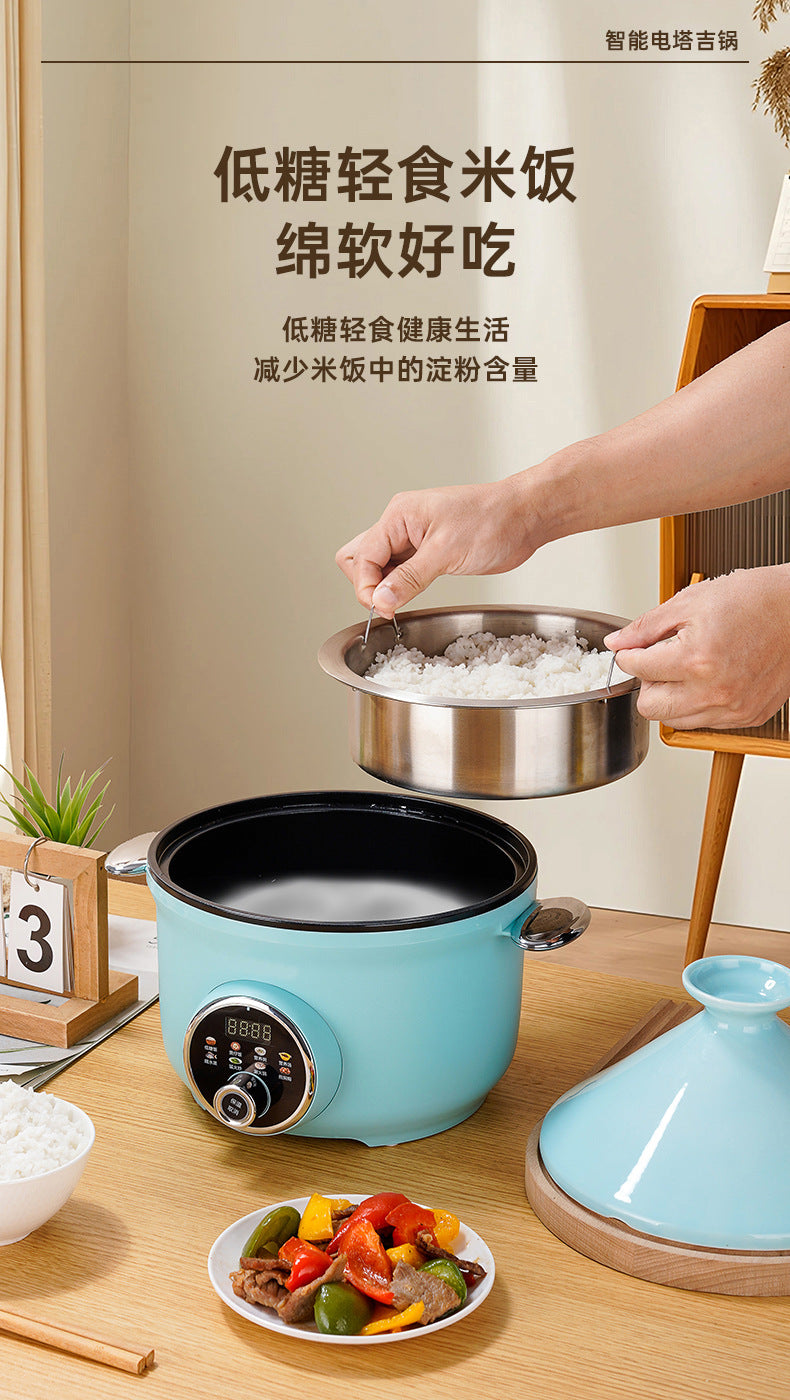 Manufacturer  Wholesale Household Tagine Pot Electric Pressure Cooker Small Steaming and Cooking Integrated Micro Pressure Cooker Pressure Cooker