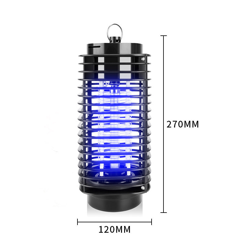 Specialized Electric Shock Photocatalyst Mosquito Killer Lamp LED Electronic Mosquito Repellent Household Black Diamond Silent Mosquito Trap Lamp