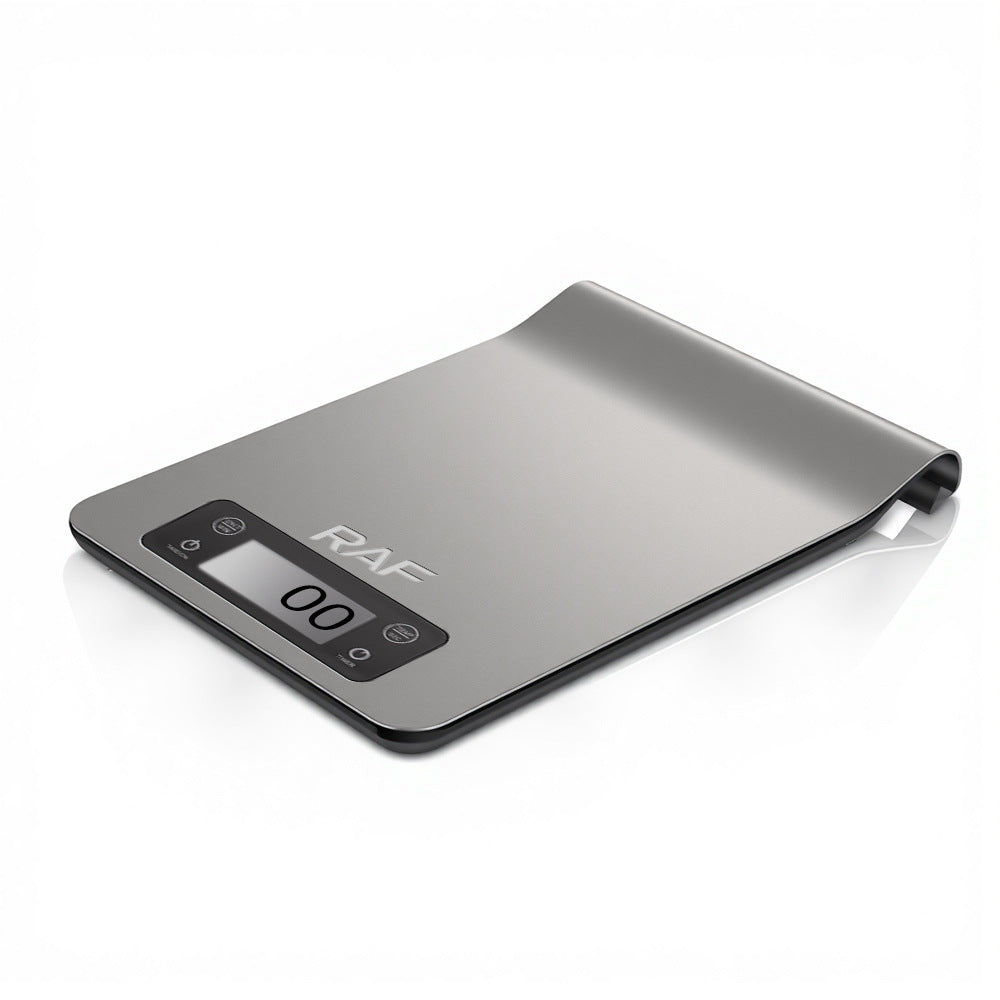RA  Stainless Steel Kitchen Scale Household High Precision Multi-unit Conversion Tare Function Waterproof 7No. Battery