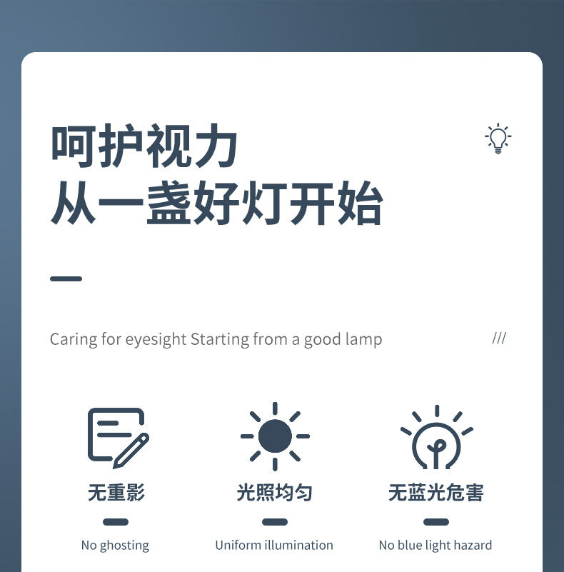 ledDeskLamp Study Bright Enough Foldable Touch15W Wireless Charging Bedroom Bedside Reading Lamp