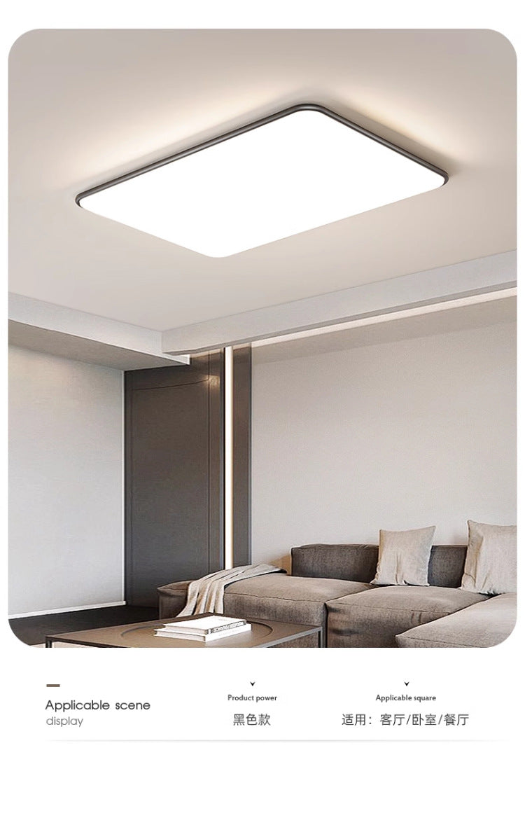 Full Spectrum Eye Protection Ceiling Lamp Study Bedroom Lamp led Ultra-thin Living Room Lamp led Modern Minimalist Elegant Main Light