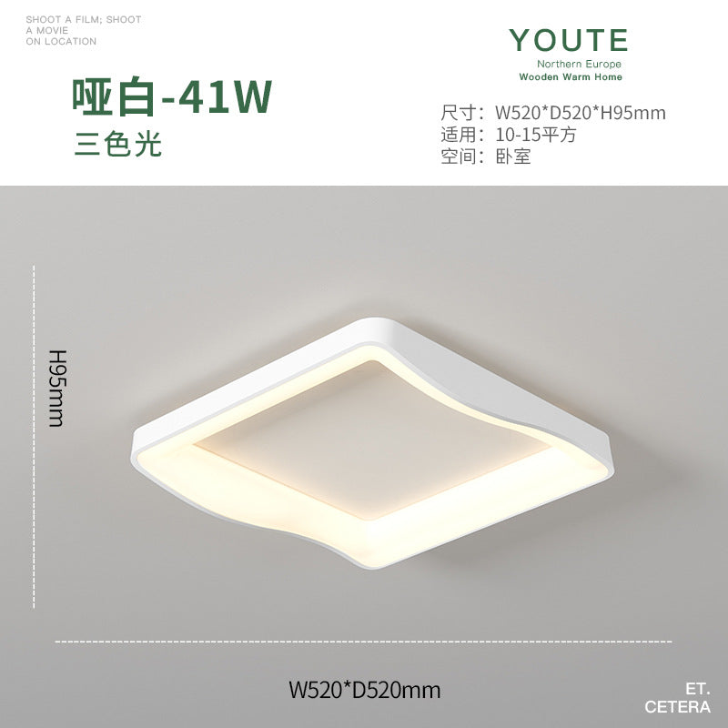 Macaron Ceiling Light Ultra-thin Living Room Lamp Home Decoration Modern Minimalist Bedroom Lamp led Creative Round Shape Ceiling Lamp