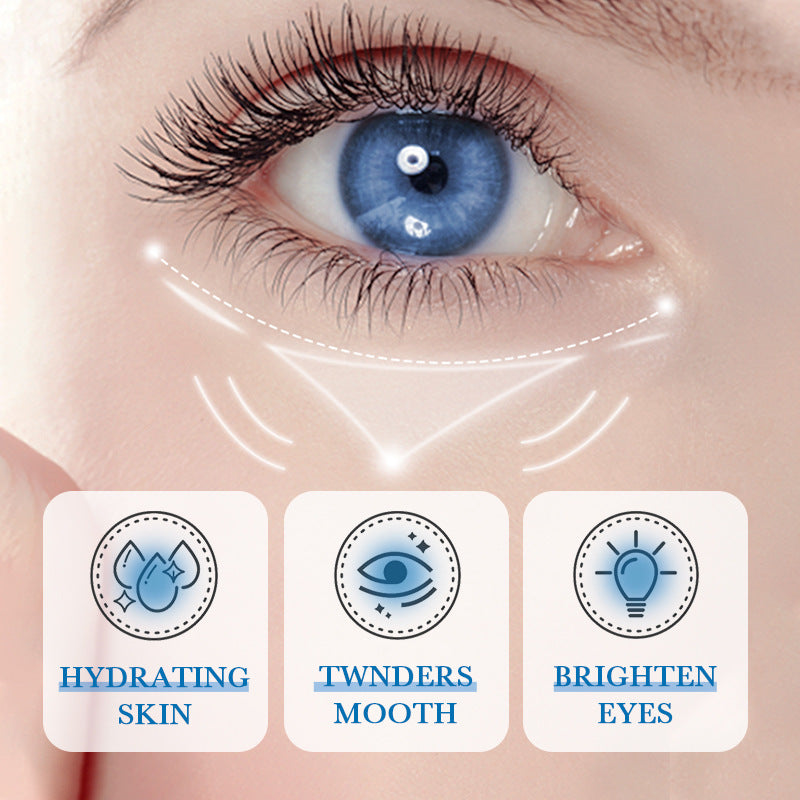 Collagen Butterfly Gel Eye Mask SADOER Improve Dark Circles and Eye Wrinkles Cross-Border Wholesale