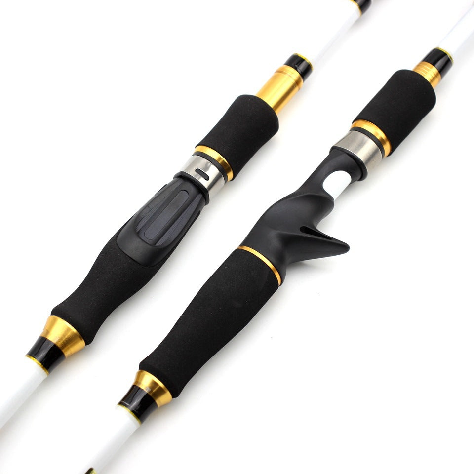 A European and American Style Straight Handle Telescopic Lure Rod Portable Carbon Fishing Rod Sea Rod Bass Carp Rod