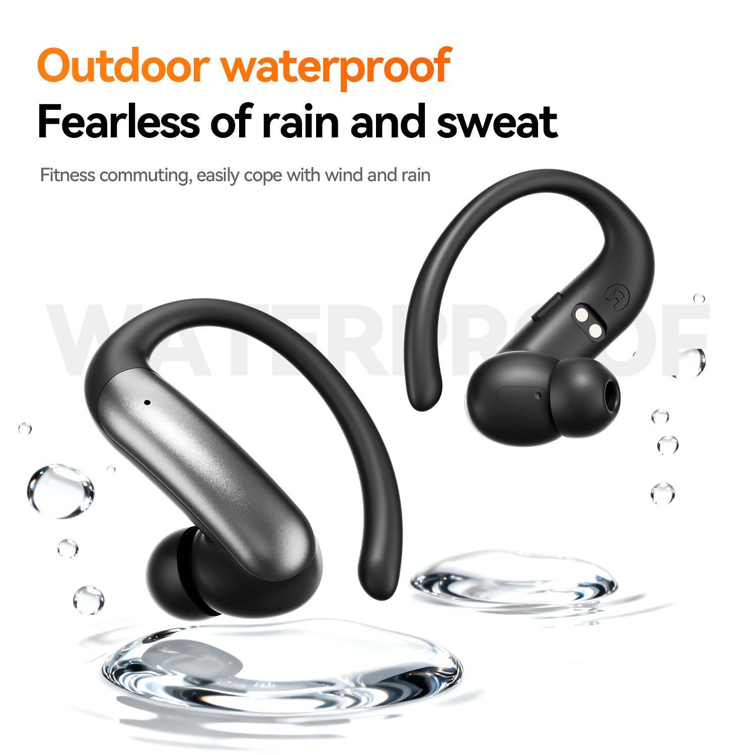 New M144Long Battery Life Ear-Hook and In-Ear Headphones Private Model High Appearance Wireless Bluetooth Headphones Wholesale