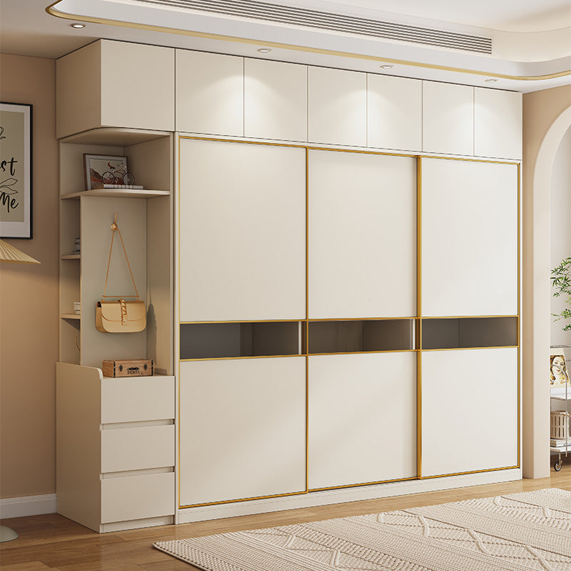 One Door to the Top3Ultra-high sliding door wardrobe2.9/2.8/2.7/5.6/2.5Master Bedroom Storage Wardrobe Cabinet