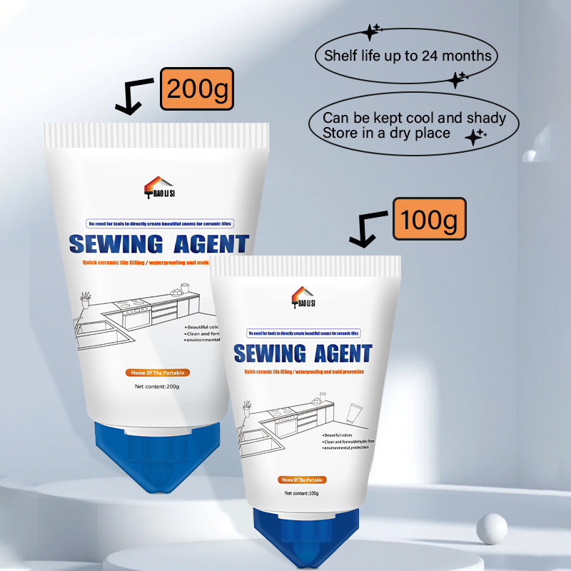 Tile Grout Sealer Floor Tile Kitchen Bathroom Anti-Mold Sealant Sink Toilet Glass Glue Magnetic Tile