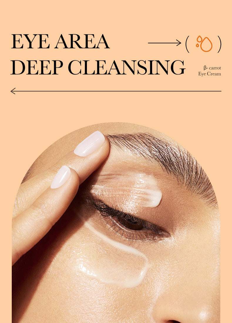 Full English Carrot Eye Cream20g SADOER Moisturize and Improve Dark Circles, Eye Wrinkles, and Eye Bags  Wholesale