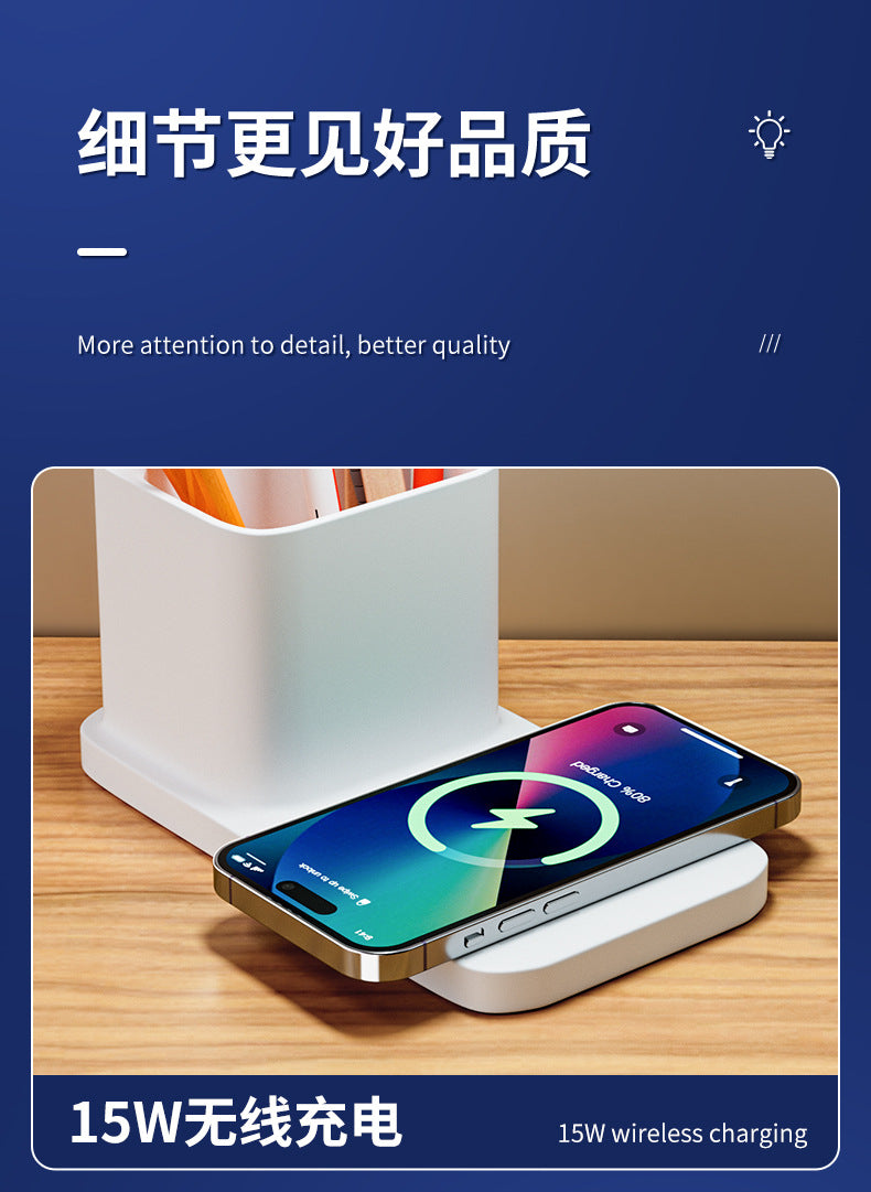 Creative Eye Protection Table Lamp Multi-Functional Two-in-One Cubby Lamp Student Dormitory Desktop Learning Table Lamp Gift Wholesale