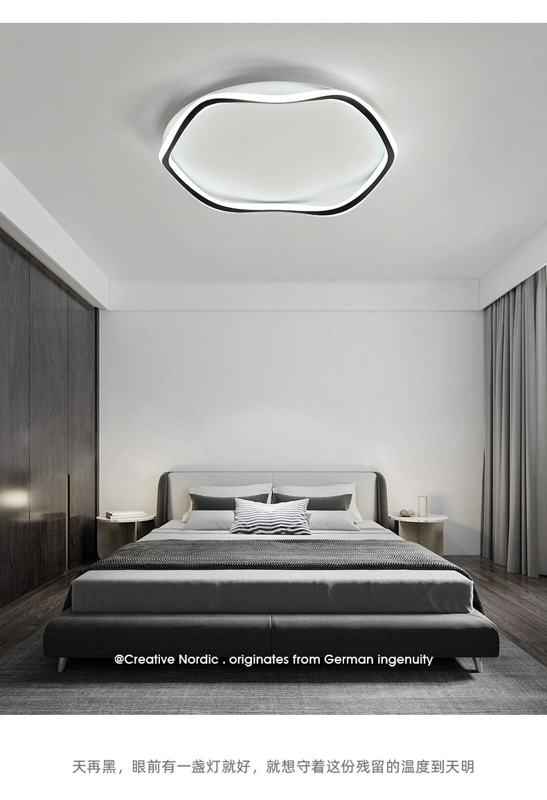 Lamps led Ceiling Lamp Creative Warm Romantic scandinavian Room Lamp Minimalist Modern Creative Master Bedroom Lighting