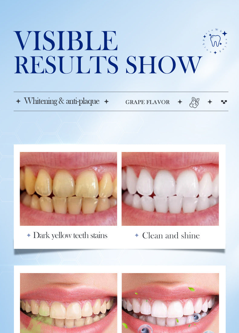 All-English Solid Toothpaste Series SADOER Sakura Whitening Anti-Yellowing Teeth Cleaning Toothpaste  Wholesale