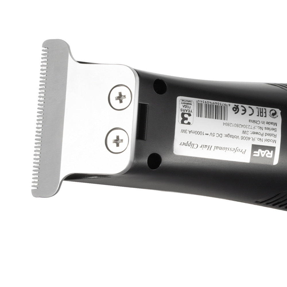 RAF European Standard Hair Salon Oil Head Hair Clipper Electric Hair Clipper Electric Clipper Electric Clipper Wholesale Export R4006