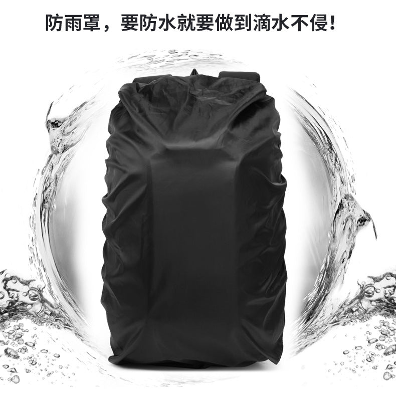ozuko New Men's Business Backpack School Bag Student Multifunctional Computer usb Waterproof Korean Style Backpack