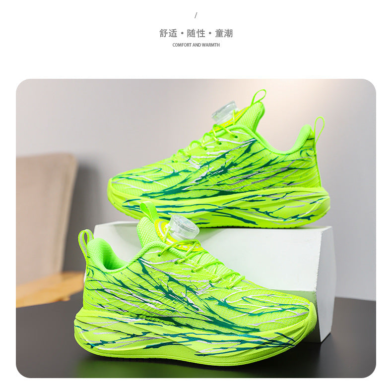 New children's casual running shoes, soft and comfortable mesh shoes, anti-slip and wear-resistant professional running shoes for boys