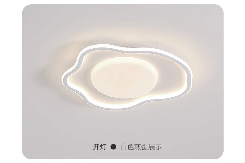 Ceiling Lamp led Lighting Package Set Modern Simple Room Bedroom Lamp Iron Art Living Room Lamp Rectangular Elegant