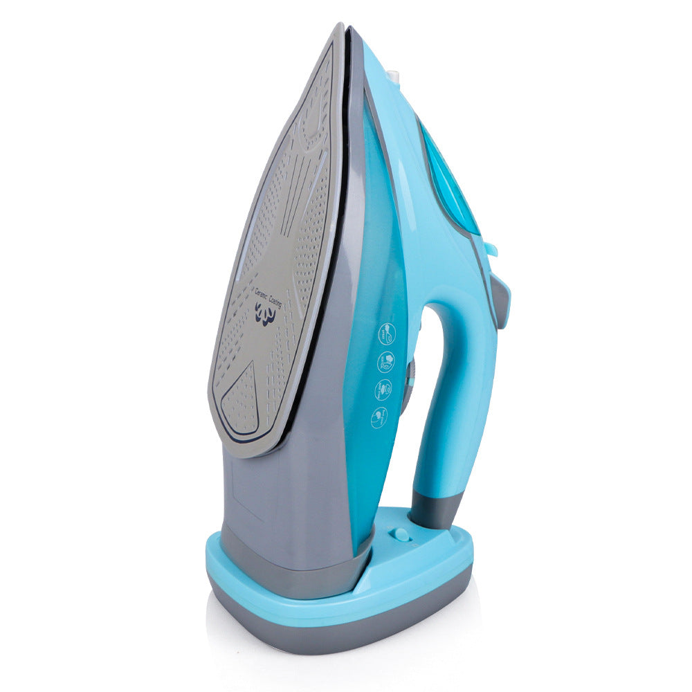 European style new model high-power wireless iron for home use Portable rechargeable steam iron with base HG-1111