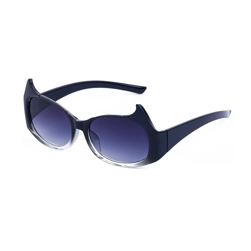 Personality Y2K Cat Eye Sunglasses Women's European and American New Trendy ins Street Style Sunglasses for Men Wholesale