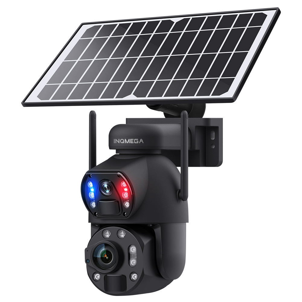 4G Solar Camera Smart HD Laser Night Vision Dual Lens36Optical Zoom Surveillance Intelligent Monitoring