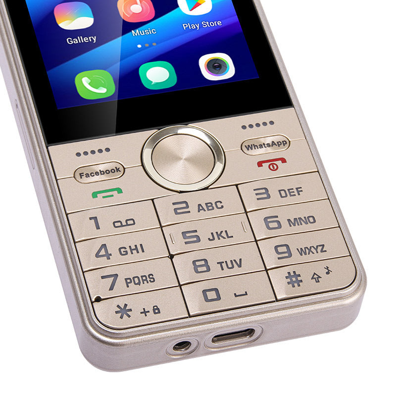 Hot Sale3.5Inch4g Button Smartphone Video Chat gps Pre-installed WhatsApp Android Phone