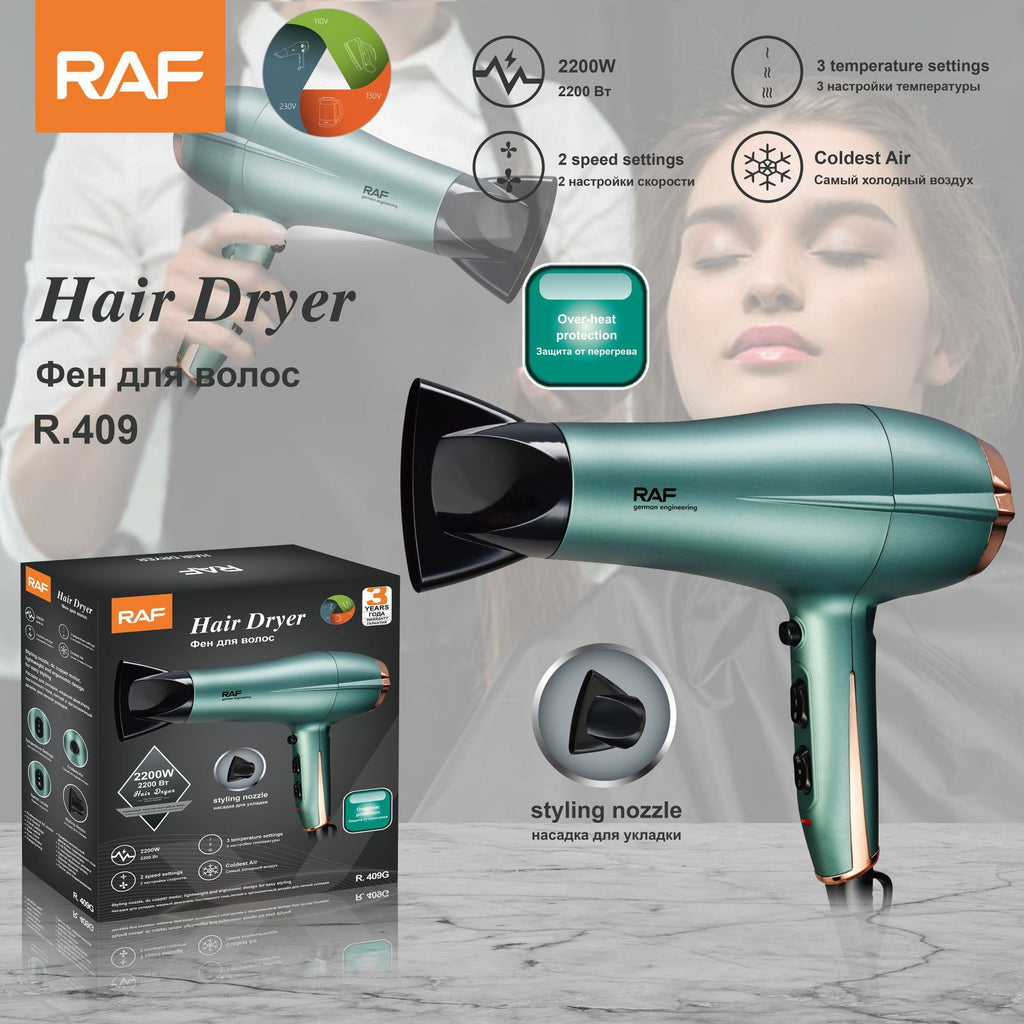 Hair Dryer2200W Hot and Cold Air Hair Dryer High Power Household Hotel Hair Dryer Hair Salon Hair Dryer