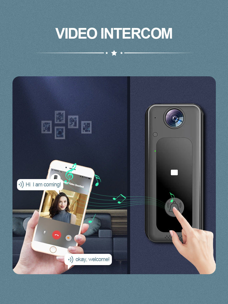 M3Smart Visual Doorbell Night Vision Graffiti HD Cloud Storage Wireless Home WIFI Remote Intercom Monitoring
