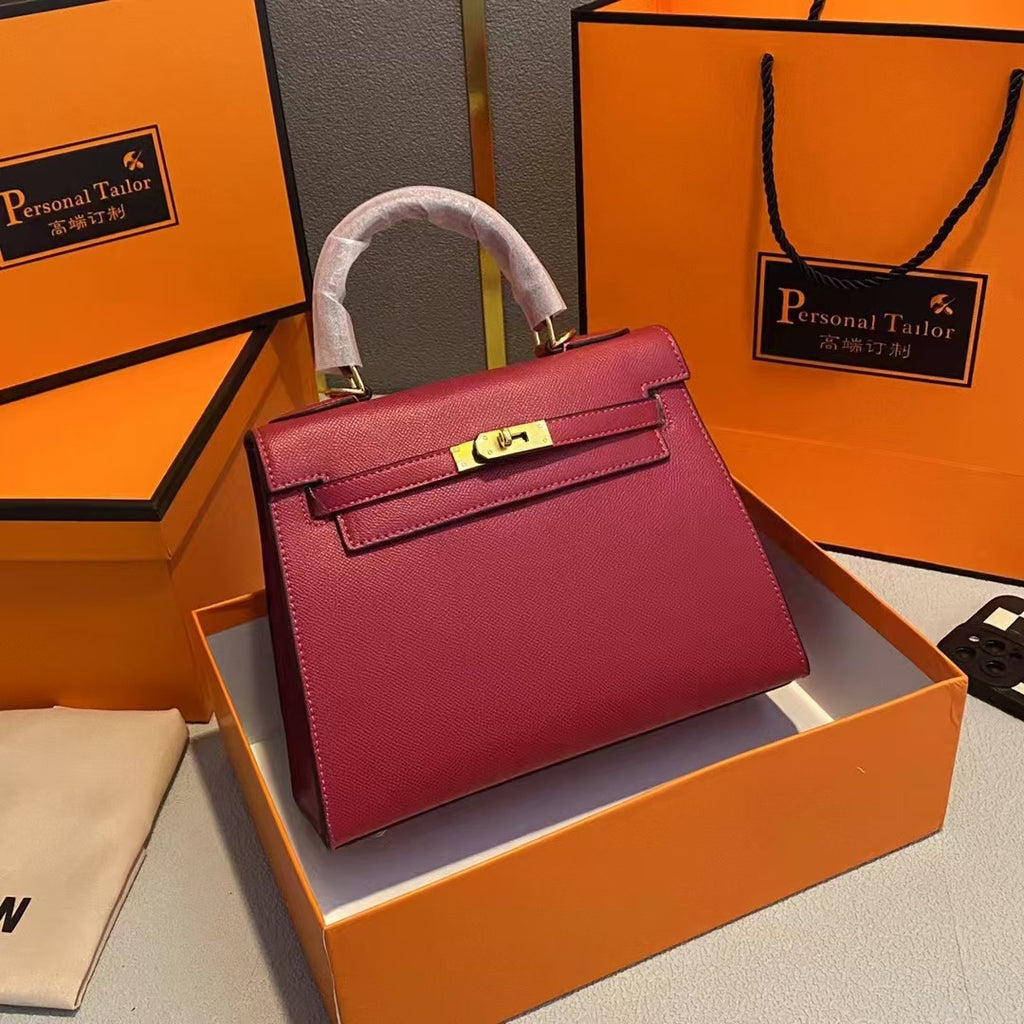 Hot Sale New Fashion Handbag for Women Platinum Kelly Bag Women's Shoulder Crossbody Bag Versatile Trendy Handbag