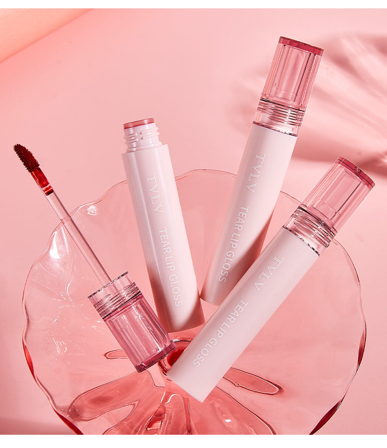 Makeup Peel-off Lip Glaze Nude Color Lip Gloss Pen Film-forming Waterproof Long-lasting Non-stick Cup Full Supply
