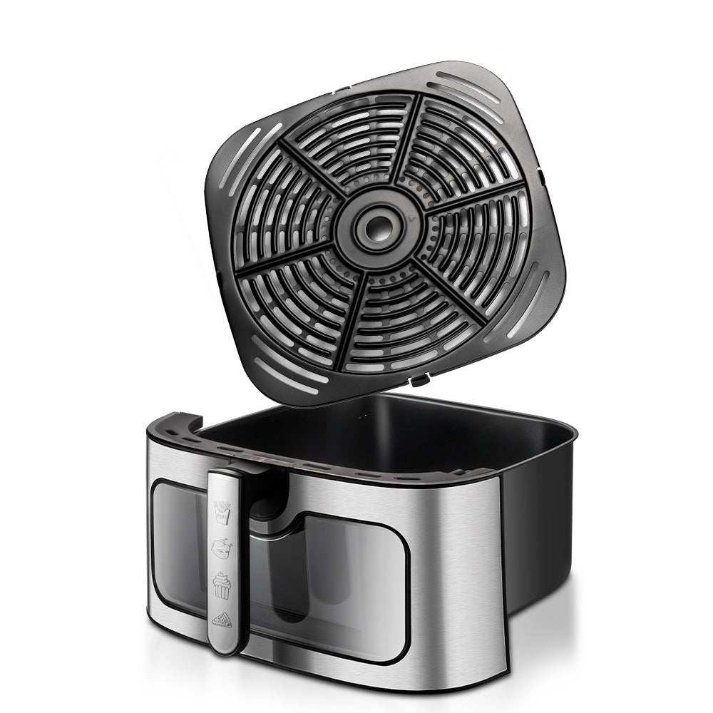 RAF European Standard Air Fryer10L Large Capacity Household Oil-Free Fryer Smokeless Electric Grill Electric Cooking Pot