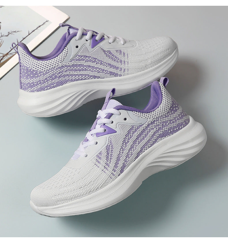 Plus Size Women's Shoes Mesh Breathable Sports Shoes Casual Shoes Lightweight Student Running Shoes Soft Sole Travel Shoes